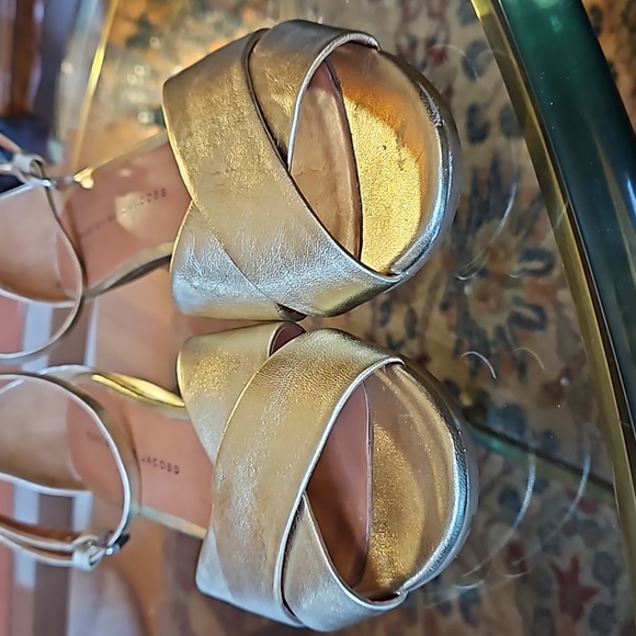 Marc by Marc Jacobs Criss-cross Wedge Sandals - Picture 2 of 10